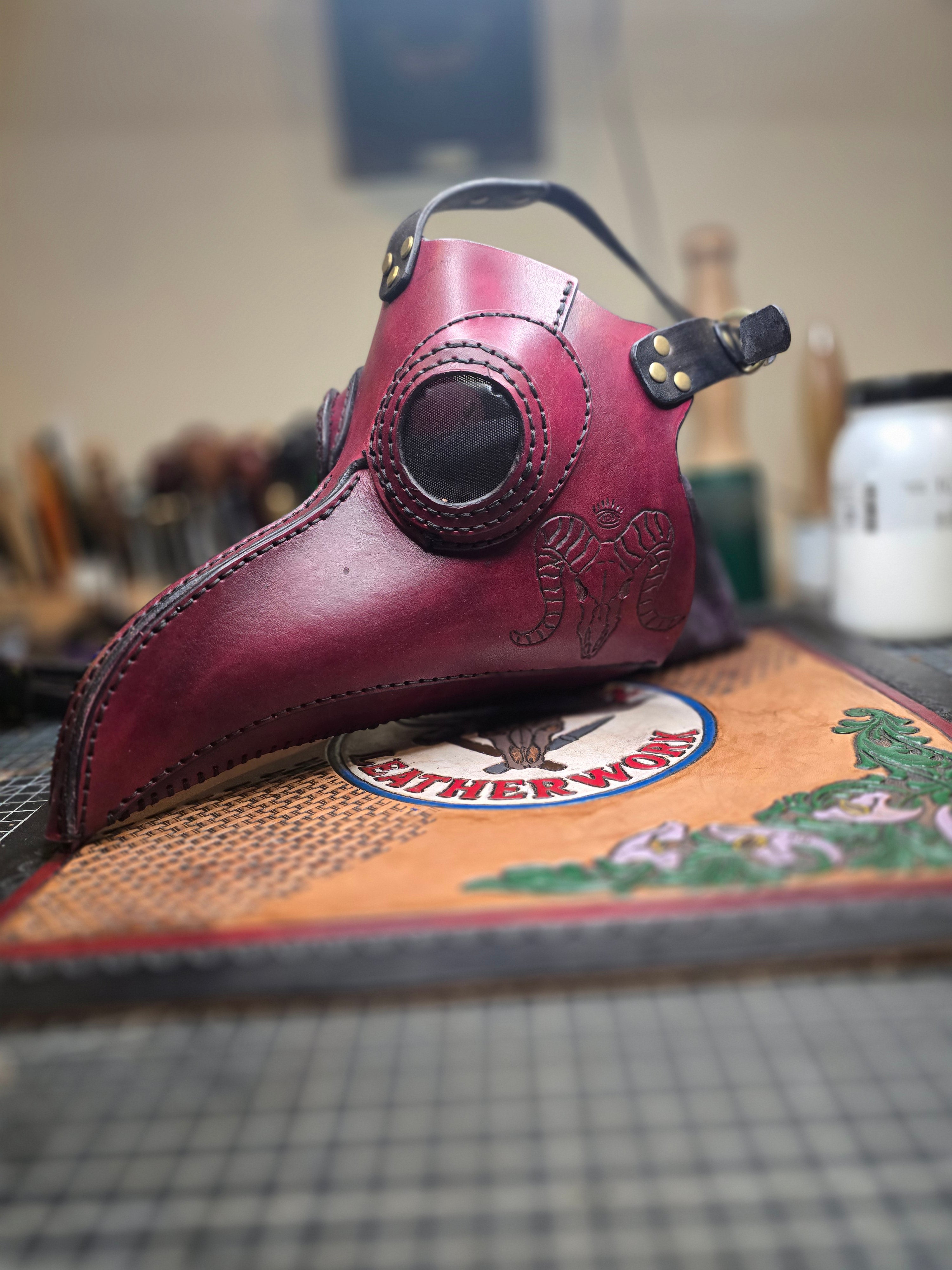 Plague doctor mask