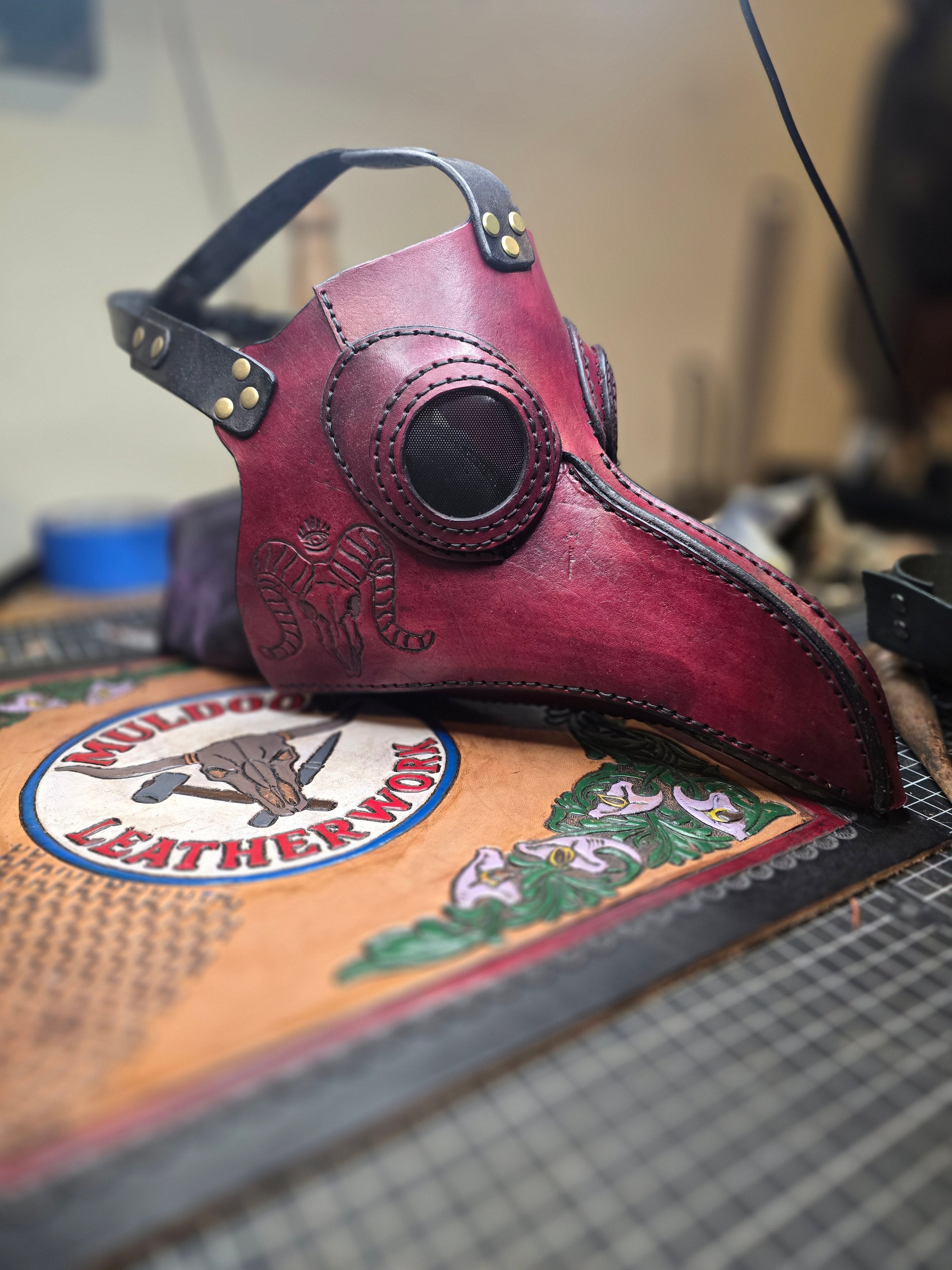 Plague doctor mask